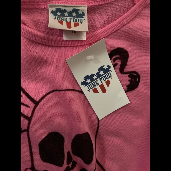 🆕💗JUNKFOOD VINTAGE EDDWIGE SKULL T💗🆕 - Picture 8 of 11
